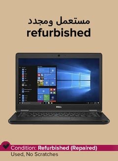 اشتري مستعمل ومجدد - لابتوب لاتيتيود E5480 (2019) بشاشة مقاس 14 بوصة ومعالج إنتل كور i7/ الجيل السابع/ ذاكرة رام سعة 8 جيجابايت/ محرك أقراص SSD سعة 256 جيجابايت/ بطاقة رسومات إنفيديا جيفورس MX130 اللغة الإنجليزية أسود في الامارات