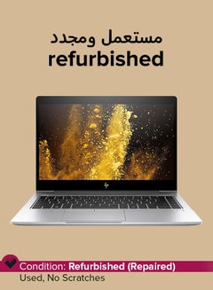 Buy Refurbished - Elitebook 840 G6 (2020) Laptop With 14-Inch Display, Intel Core i7 Processor/8th Gen/8GB RAM/256GB SSD/Intel UHD Graphics 620 English Silver in UAE