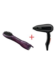 Buy Paddle Airbrush 1000W And Dc Dryer 2000W, 1000W - Fast Drying And Styling Fast Controlled Airflow, Concentrator Nozzle Powerful Drying Performance - AS115PSDE+5344SDE, Black Black in UAE