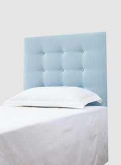 Buy Fabric Headboard For Single Size Bed - Sydney Collection - Modern Home - Install Attach To Wall - Ice Blue 90*70*6cm in Saudi Arabia