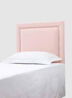 Buy Fabric Headboard For Single Size Bed - Cambridge Collection - Modern Home - Install Attach To Wall - Pale Pink 90*70*6cm in Saudi Arabia