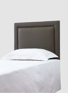 اشتري ظهر سرير منجد للمنزل العصري يتم تركيبه ويلتصق بالحائط من تشكيلة كامبريدج مناسب لسرير مقاس فردي بحجم 90 × 70 سم، لون بني داكن بني غامق 90 x 70سم في السعودية