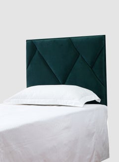 اشتري ظهر سرير منجد للمنزل العصري يتم تركيبه ويلتصق بالحائط من تشكيلة ميلان مناسب لسرير مقاس فردي بحجم 90 × 70 سم، لون أخضر كاكتاس صبار أخضر 90*70*6سم في السعودية