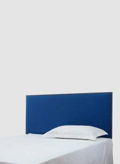 Buy Fabric Headboard - Queen Size Bed - Kansas Collection - Peacock Blue Color - Size 160 X 70 - Modern Home - Install Attach To Wall Peacock Blue 160 x 70cm in UAE
