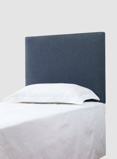 Buy Fabric Headboard For Single Size Bed - Milan Collection - Modern Home - Install Attach To Wall - Pewter Grey 90*70*6cm in Saudi Arabia