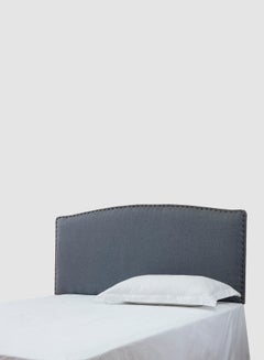 Buy Fabric Headboard For Queen Size Bed - Warsaw Collection - Modern Home - Install Attach To Wall - Dark Grey 160*70*6cm in Saudi Arabia