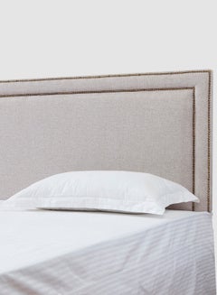 Buy Fabric Headboard For Queen Size Bed - Dublin Collection - Modern Home - Install Attach To Wall - Linen 160*70*6cm in UAE