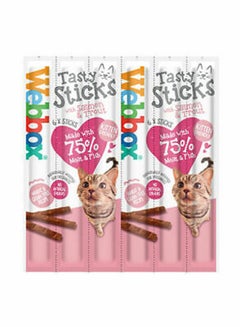 اشتري Cat Treats Sticks Salmon And Trout 30غم في الامارات