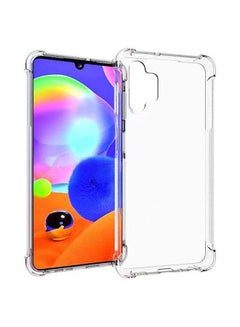 Buy TPU Bumper Back Cover with Reinforced Corners For Samsung Galaxy A32 4G 6.4 inch 2021 Clear in UAE