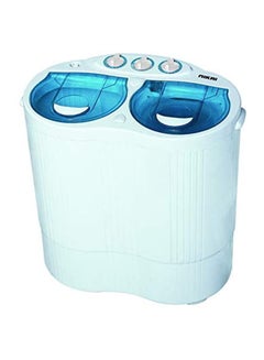 Buy 2.5Kg Mini Top Load Baby Washing Machine, Silent Twin Tub Washer With Powerful Pulsator And Rust-ProOf Body, Ideal For Baby Clothes And Hygienic Fabrics 2.5 kg 150 W NWM250SP White in UAE
