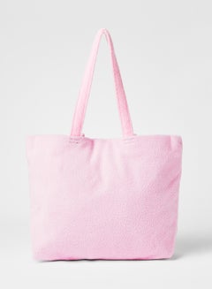 Buy Fuzz Shopper Bag Pink in UAE
