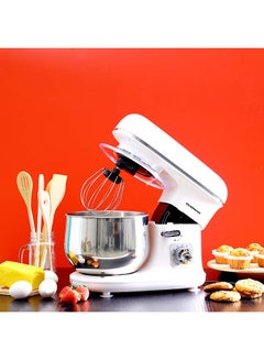 Buy Electric Stand Mixer 1100W 5.0 L 1100.0 W OMSM2347 White/Silver in UAE