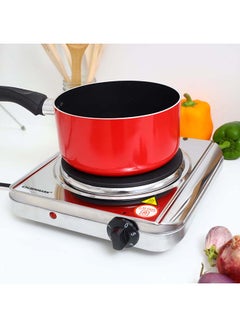 Buy Electric Hot Plate 1500.0 W OMHP2395 stainless steel/Black in Saudi Arabia