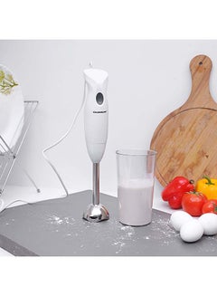 Buy Hand Blender 0.6 L 200.0 W OMHB2285 White/Silver in UAE