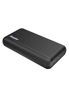 اشتري 30000 mAh Ultimate Fast Charging PD Power Bank, Triple Outputs - 22.5W Power Delivery For iPhones, Dual 18W Smart USB-A For Android Devices, Dual Inputs, Micro-USB And Type-C Black في مصر