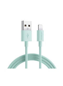 Buy Fast Charging Cable For Apple iPhone 1m Green in UAE