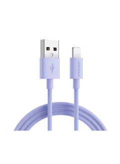 Buy Colorful Fast Charging Cable For iPhone 1M Purple in UAE