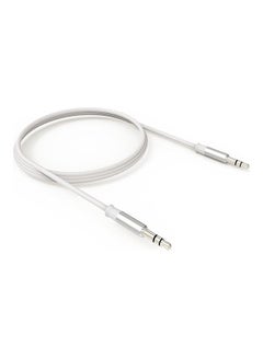 Buy 3.5mm Auxiliary Audio Cable White in UAE