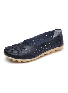 Buy Braided Slip-On Ballerina Black in UAE