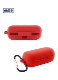 اشتري غطاء حماية آمتكو لسماعات هواوي فري بادز 3i لون أحمر أحمر في الامارات
