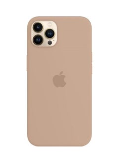 Buy Protective Soft Silicone Case Cover for iPhone 13 Pro Max Sand Pink in UAE