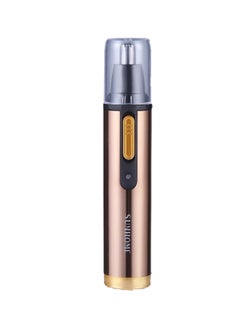 Buy Electric Nose Hair Trimmer Gold in UAE