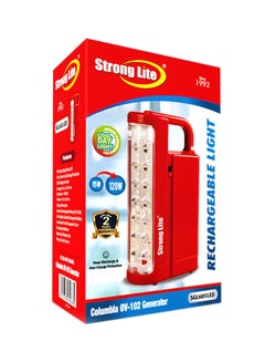 Buy Rechargeable Emergency Led Light Red in UAE