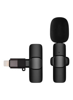 Buy Smart Wireless Microphone Set Black in UAE