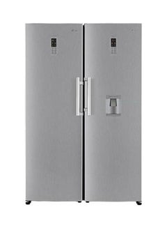 اشتري Twins Refrigerator Stainless GC-F411ELDM-Sil Silver في مصر