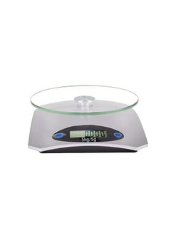 Buy LCD Home Kitchen Food Weighing Digital Scale Grey 5kg in Egypt