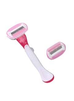 Buy Disposable Razor Pink/White in UAE