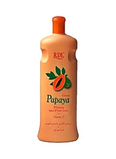 Buy Papya Whitening Hand And Body Lotion 600ml in UAE