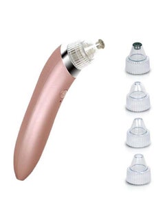Buy USB Rechargeable Blackhead Remover Vacuum Tool Pink/Silver in Saudi Arabia