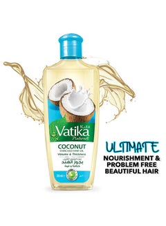 Buy Coconut Hair Oil Yellow 300ml in UAE