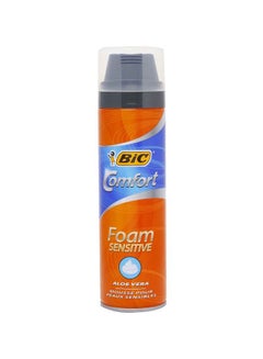 Buy Comfort Sensitive Shaving Foam Multicolour 250ml in UAE