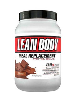 Buy Lean Body Meal Replacement Protein Shake Chocolate 2.47lbs in UAE