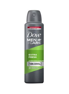 Buy Men+Care Extra Fresh Dry Antiperspirant Deodorant Spray 150ml in UAE