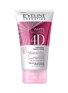 Buy White Prestige 4D Whitening Facial Scrub 150ml in Saudi Arabia