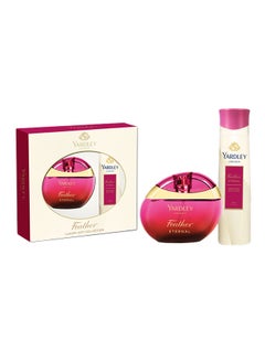 Buy Feather Eternal Eau De Perfume And Body Spray For Women 100ml+150ml Pack of 2 in UAE