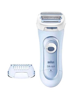 Buy 3-In-1 Silk Expert Hair Removal Light Epilator Blue/White in UAE