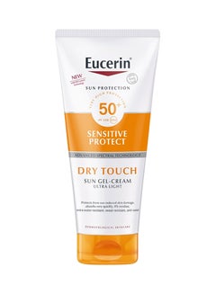 Buy Sun Body Gel-Cream Dry Touch SPF50+ Clear 200ml in UAE