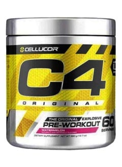 Buy C4 Original Explosive Pre-Workout Supplement, Watermelon Flavour - 60 Servings in UAE