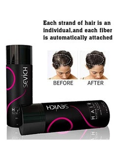 Buy Hair Building Fibers Black 25grams in UAE