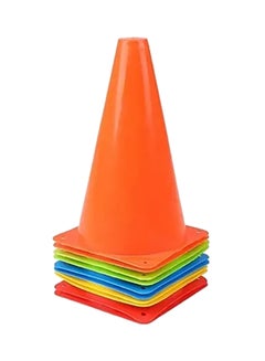 Buy 6-Piece Sport Training Traffic Cone For Kids 670grams in UAE