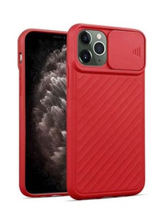 Buy Slim Soft Silicon Shockproof Edges Cover With Camera Protection For Iphone 11 Pro Red in Egypt