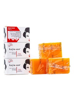 Buy 3-Piece Skin Lightening Soap Yellow 300grams in UAE