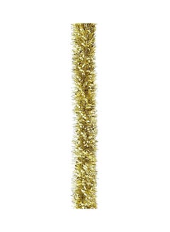 اشتري Christmas Tinsel Garland Gold 200 x 7cm في الامارات