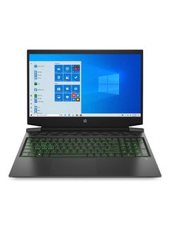 Buy Pavilion Gaming Laptop 15-dk0005ne With 15-Inch Display, Intel Core i7-9750H Processer/32GB RAM/1TB SSD/4GB NVIDIA GeForce GTX 1650 Graphics Card/Windows 10 Home English/Arabic Black in UAE