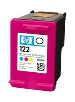 Buy 122 Tri-Colour Printer Ink Cartridge Original CH562HK, Single-Pack Multicolour in Saudi Arabia