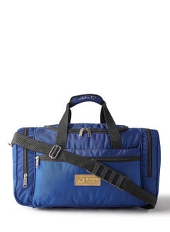 Buy Lightweight Waterproof Polyester Multipurpose Luggage Duffle Bag/Gym Bag 20 Inch Blue in Saudi Arabia